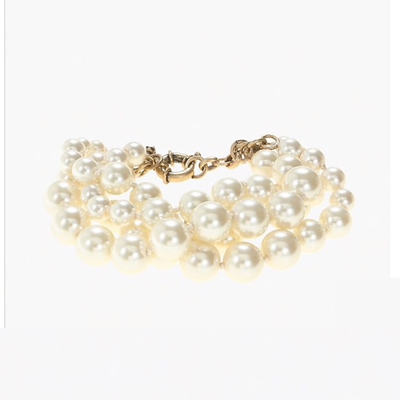 J. Crew Jewelry - NWT J. Crew Pearl twisted hammock bracelet